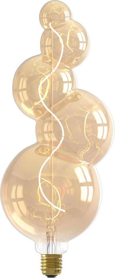 Calex alicante xxl or - lampe LED e27 - source de lumière à filament dimmable - 4w - lumière blanc chaud