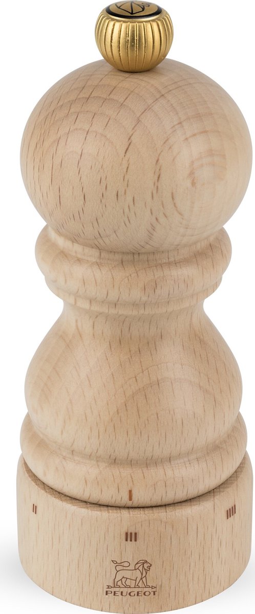 Moulin à poivre Peugeot paris 12 cm - bois de hêtre - u'select