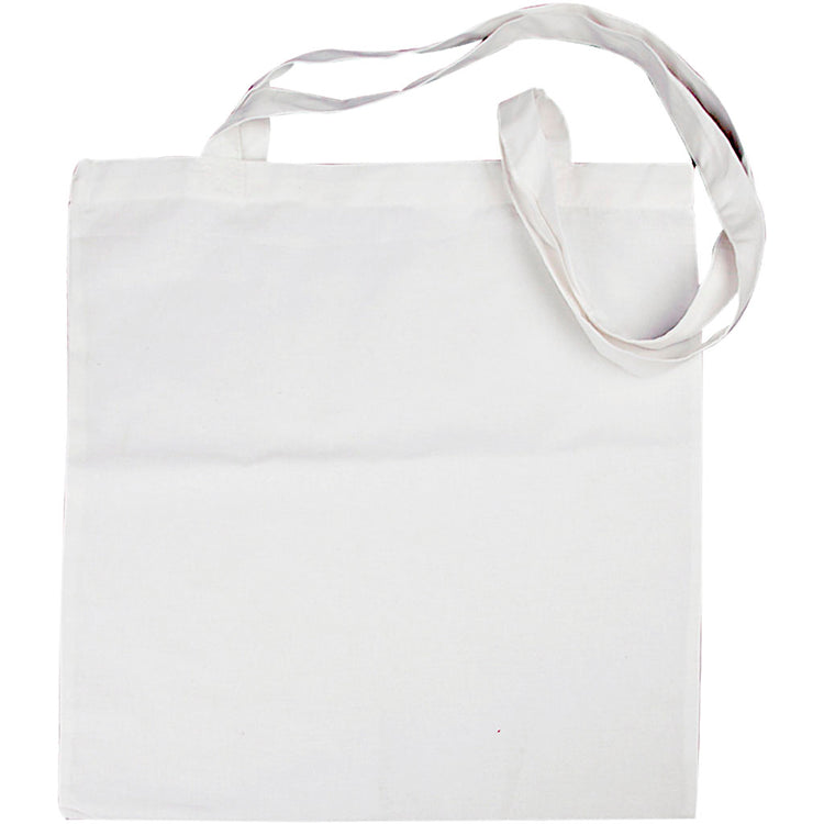 Sac d'entreprise Creativ avec anse longue, taille 38x42 cm, 130 g, blanc, 10 pièces 1 boîte