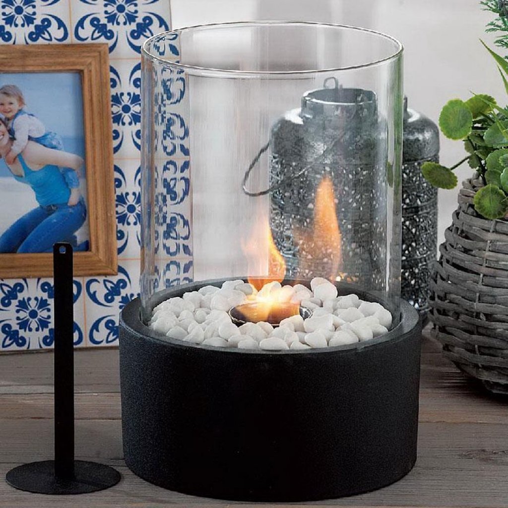 Jhy design 5052 pot à feu de table 20,9x29,2 cm noir