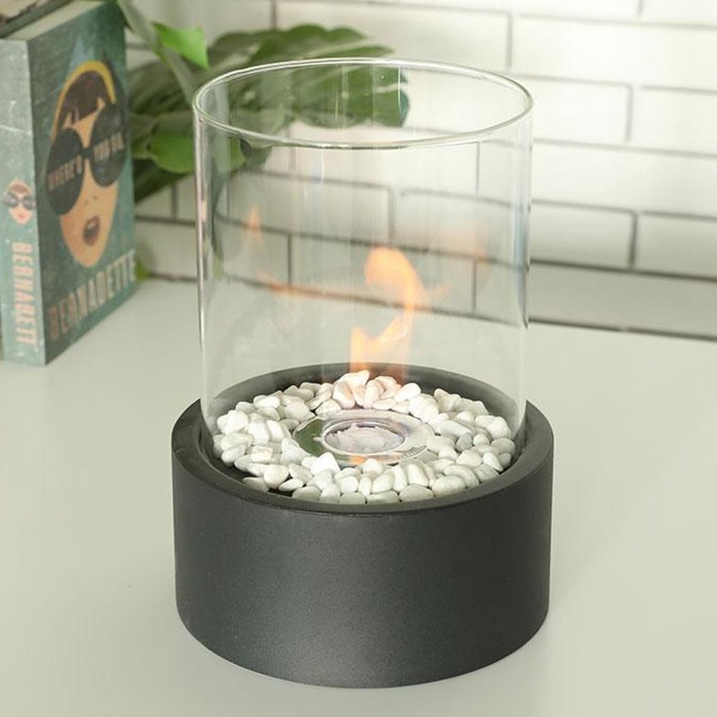 Jhy design 5052 pot à feu de table 20,9x29,2 cm noir