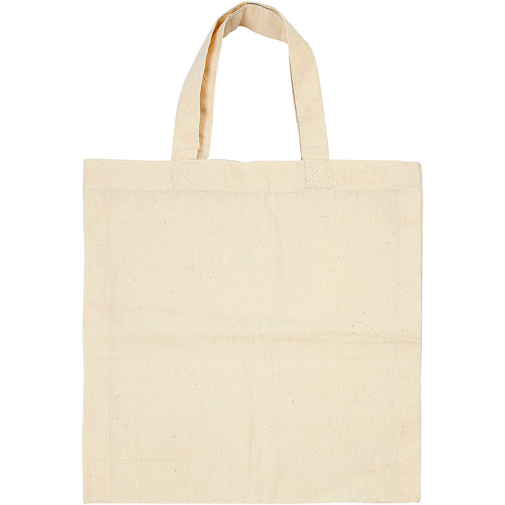 Sac de transport Creativ company, format 27,5x30 cm, 135 g, naturel clair, 5 pièces 1 boîte