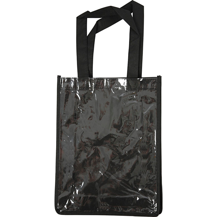 Sac d'entreprise Creativ avec façade en plastique, dimensions 30x23x7 cm, noir, 1 pièce