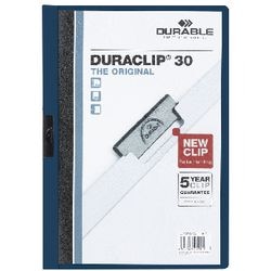 Dossier à clips durable 2200 a4 bleu