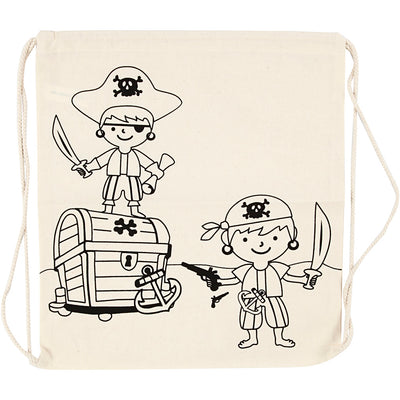 Creativ Company - Creativ Company - Sac de gym Pirates 37x40 cm