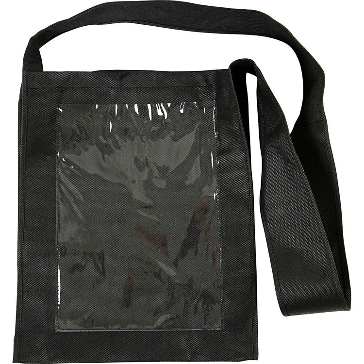 Sac d'entreprise Creativ avec façade en plastique, dimensions 40x34x8 cm, noir, 1 pièce