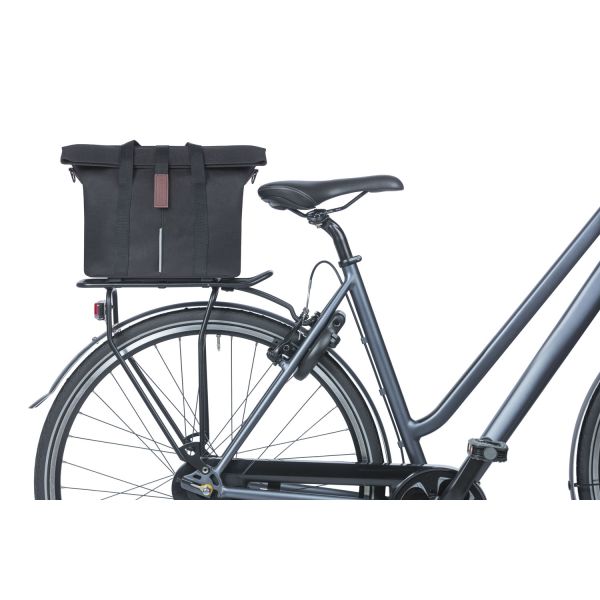 Basil City Bicycle Handbag Mik-kf noir