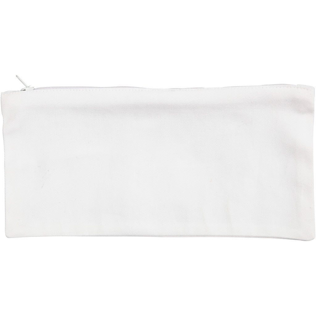 Trousse Creativ company, taille 11x23 cm, 210 g, blanc, 1 pièce