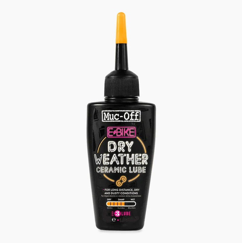 Huile de chaîne Muc-off lubrifiant sec pour vélo électrique 120ml