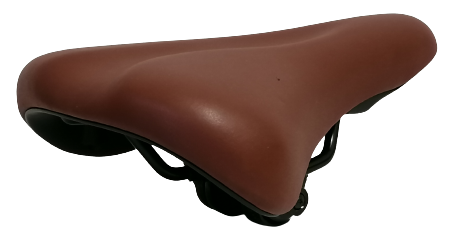 HZB Saddle Comfort Children's Bicycle 20 24 pouces brun avec selle Strop