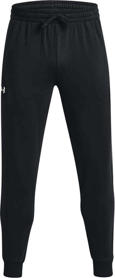 Pantalon de sport Under Armour UA Rival Fleece Joggers-BLK pour hommes - Noir - Blanc