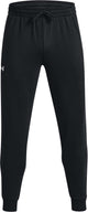 Pantalon de sport Under Armour UA Rival Fleece Joggers-BLK pour hommes - Noir - Blanc