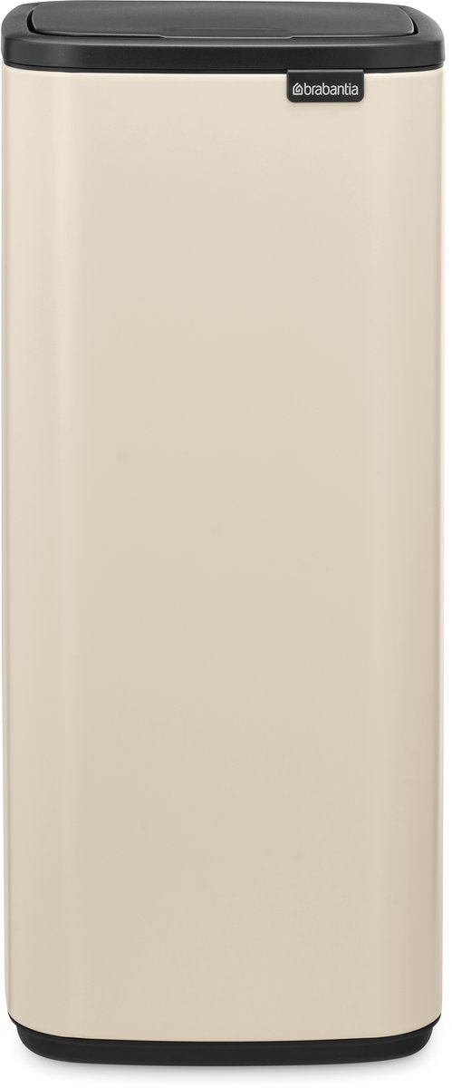 Poubelle Brabantia bo touch bin - 30 litres - beige doux