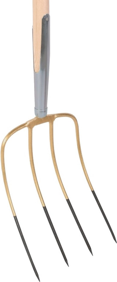 Outils Talen - fourche à fumier - 4 dents - manche 85 cm - complet