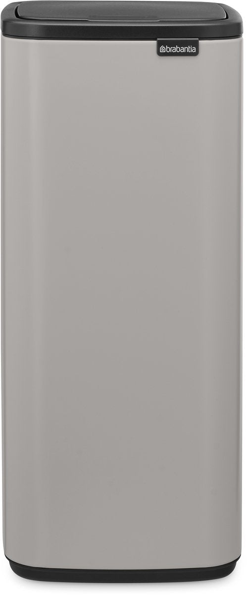 Poubelle Brabantia bo touch bin - 30 litres - gris doux