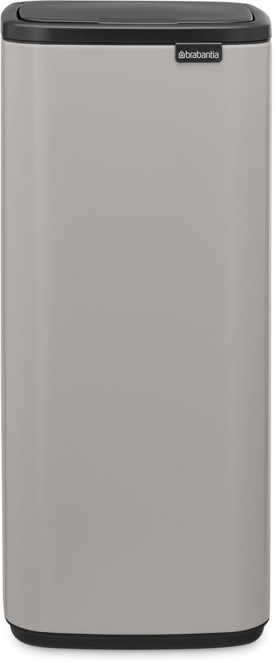 Poubelle Brabantia bo touch bin - 30 litres - gris doux