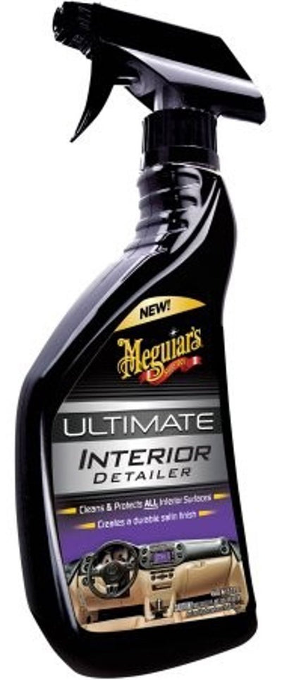 Meguiar's Ultimate Interior Shine Protector - Spray de détail intérieur - Nettoyant intérieur de voiture - 450 ml