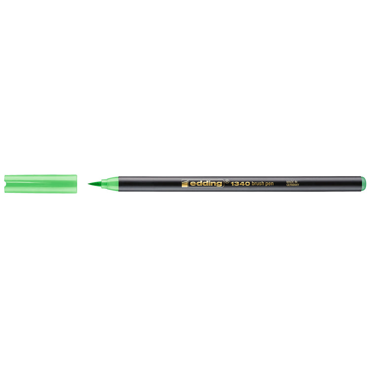 Edding 1340 • stylo pinceau vert clair