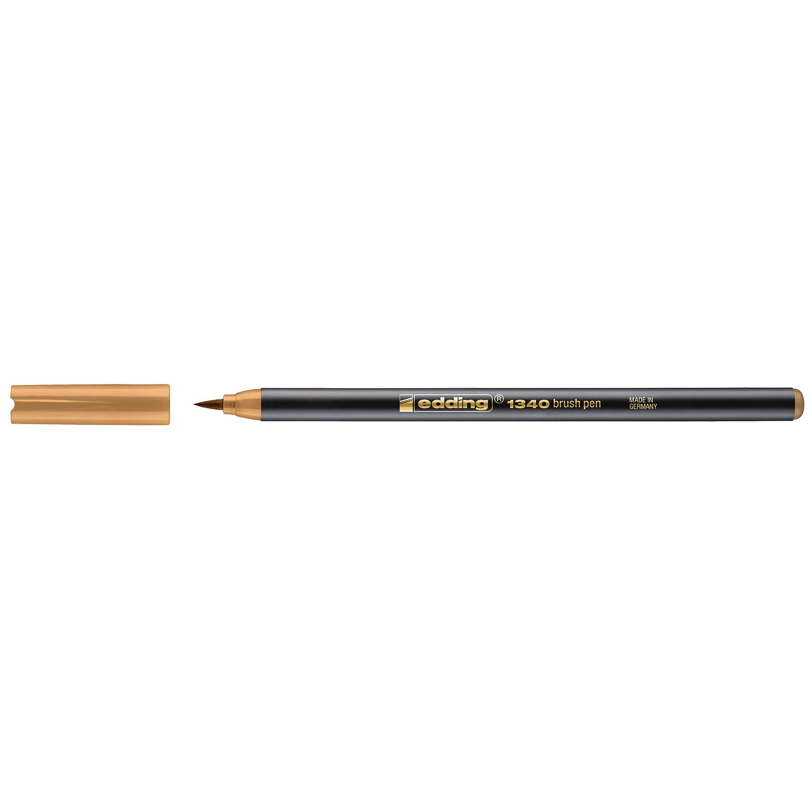 Edding 1340 • stylo pinceau jaune ocre