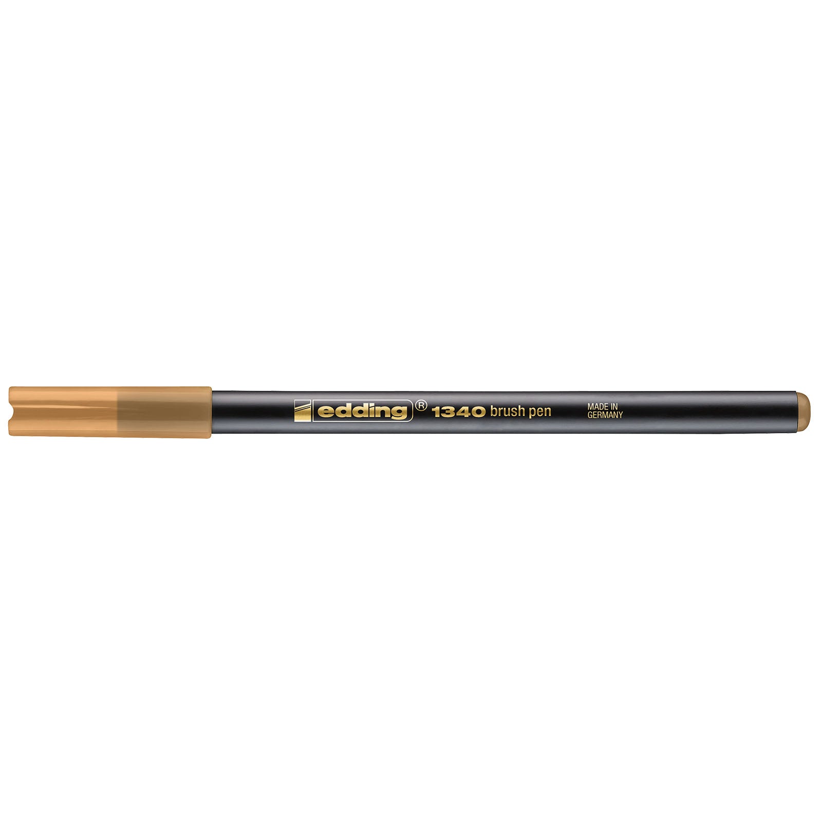 Edding 1340 • stylo pinceau jaune ocre