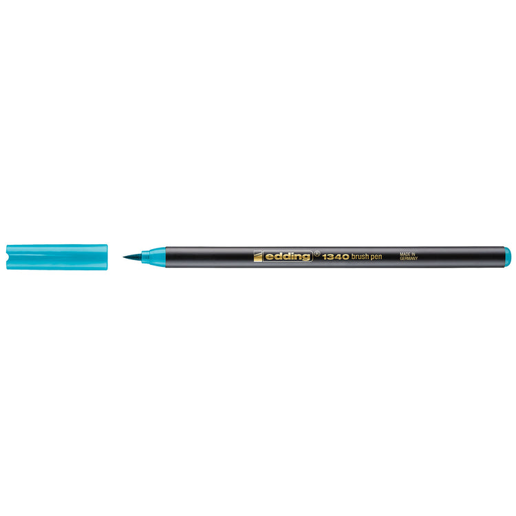 Edding 1340 • stylo pinceau turquoise