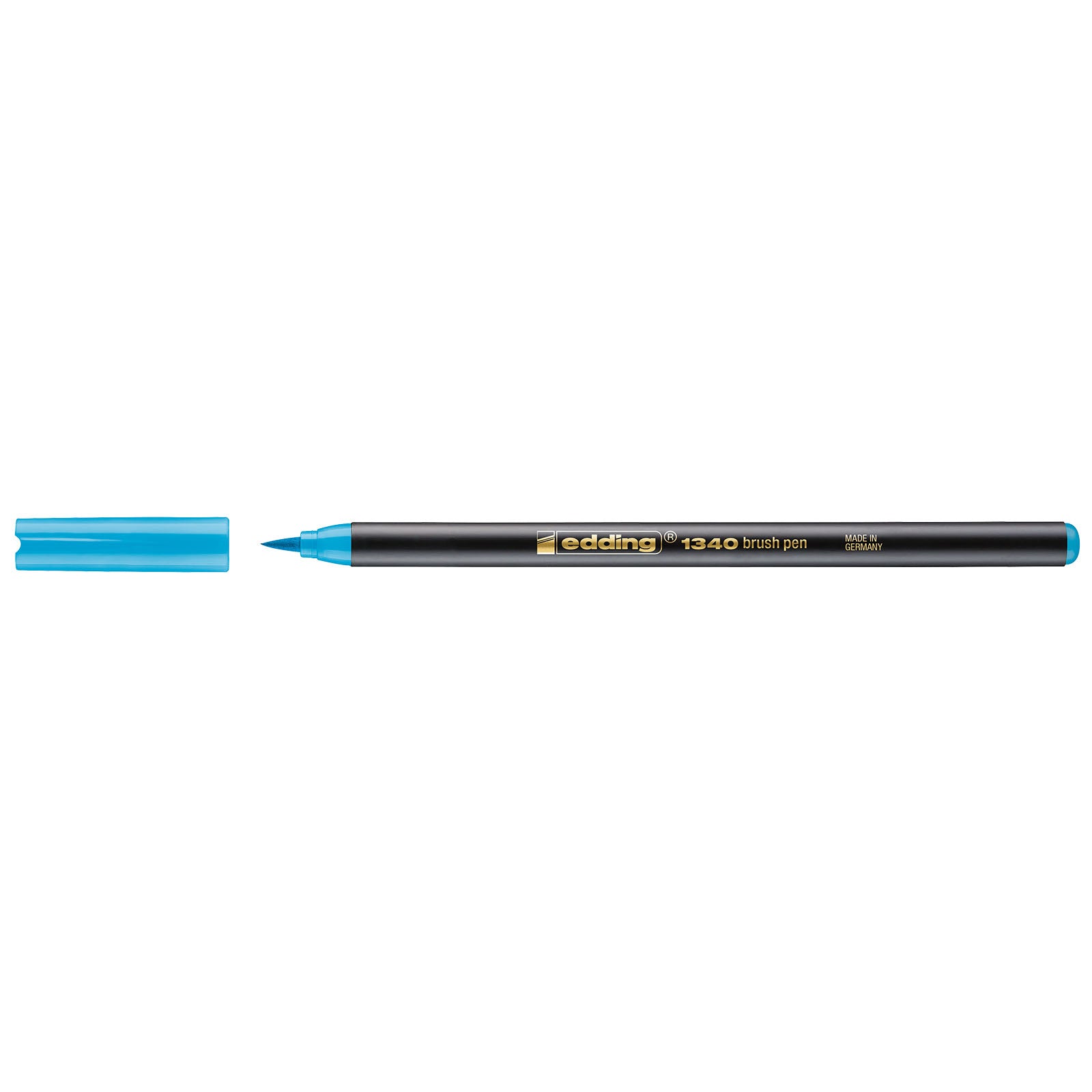 Edding 1340 • stylo pinceau bleu azur