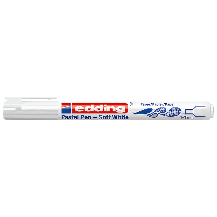 Edding 1500 • marqueur pastel blanc