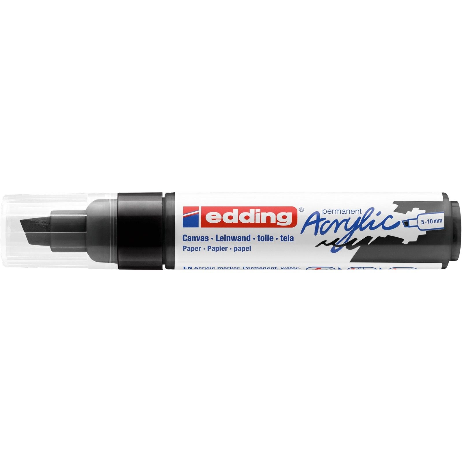 Edding 5000 • marqueur acrylique large noir