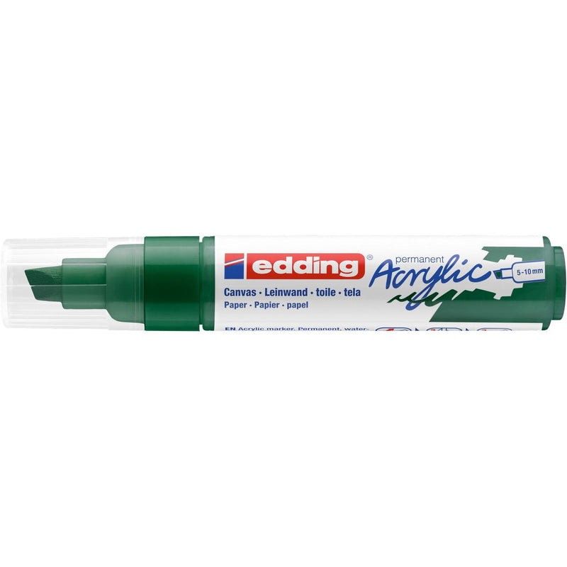 Edding 5000 • marqueur acrylique large vert mousse