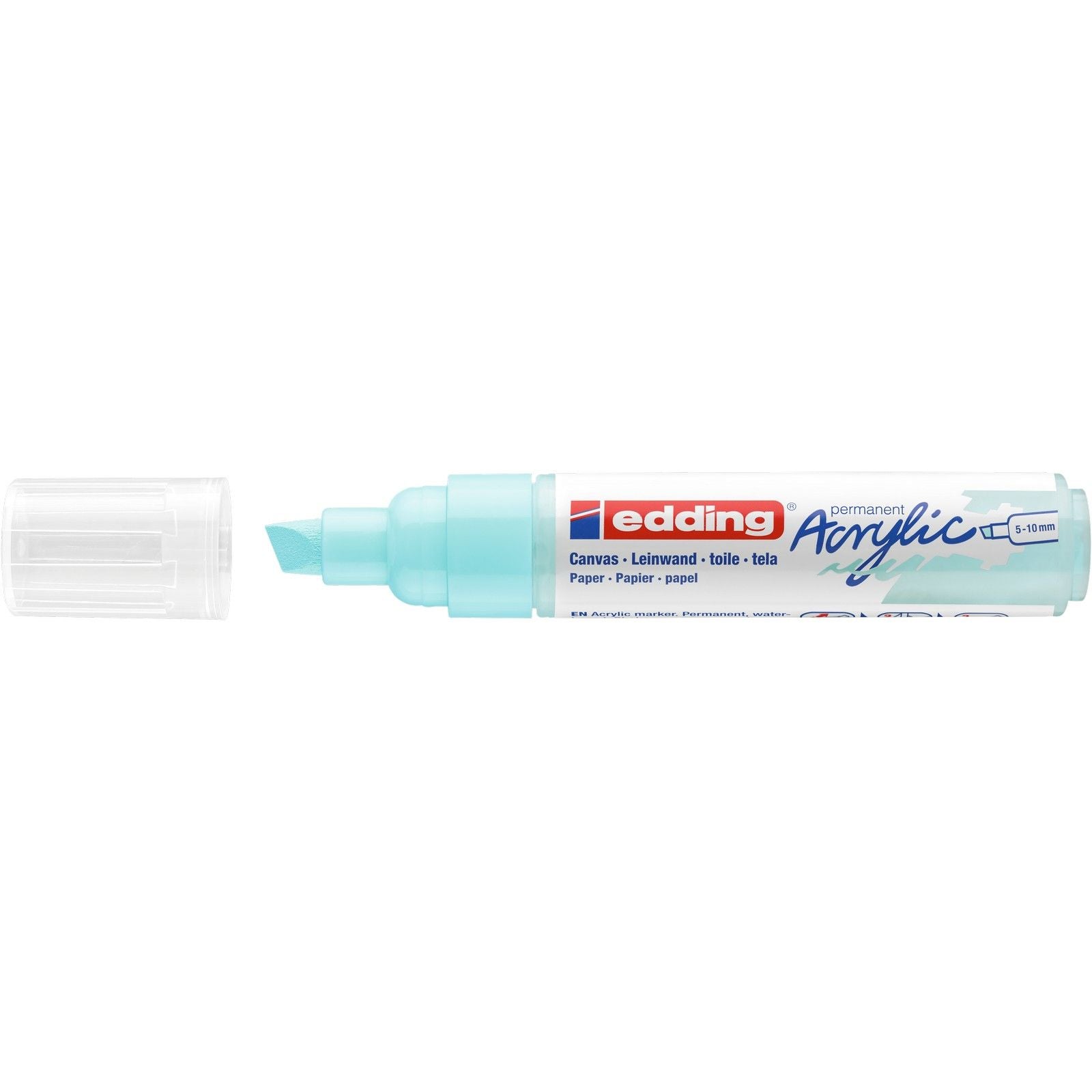 Edding 5000 • marqueur acrylique large bleu pastel