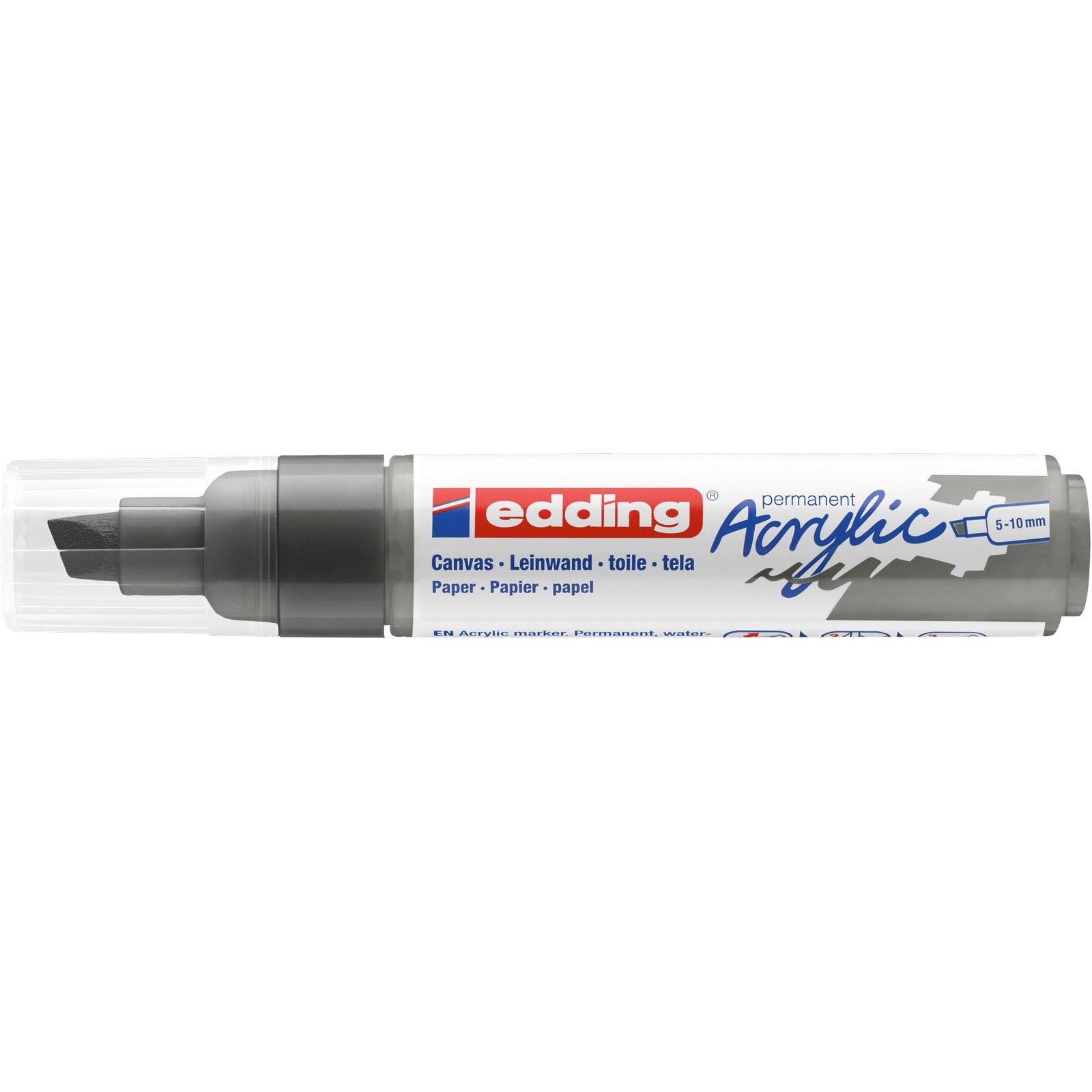 Edding 5000 • marqueur acrylique large anthracite