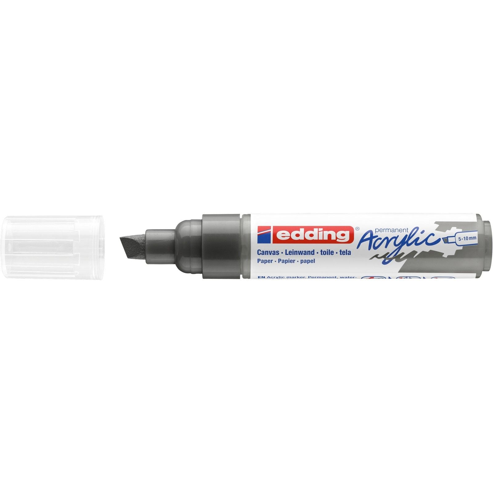 Edding 5000 • marqueur acrylique large anthracite