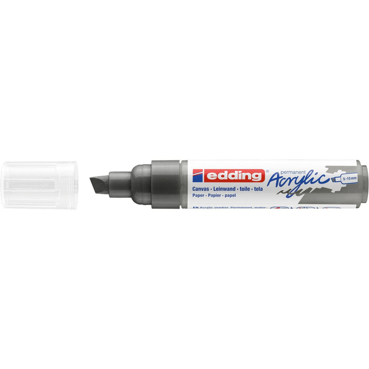 Edding 5000 • marqueur acrylique large anthracite