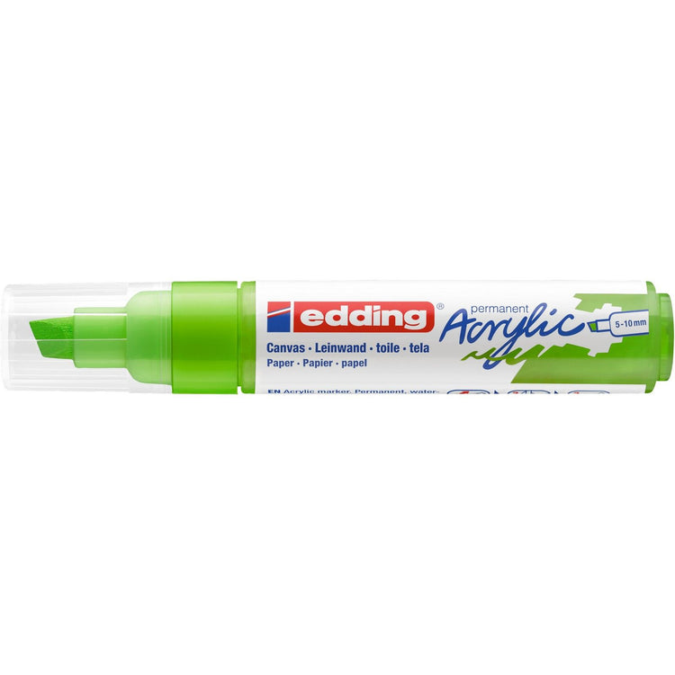 Edding 5000 • marqueur acrylique large jaune-vert