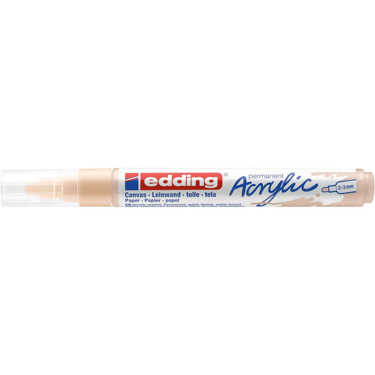 Edding 5000 • marqueur acrylique beige chaud moyen
