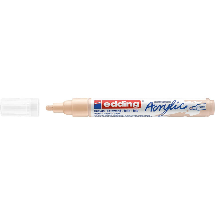 Edding 5000 • marqueur acrylique beige chaud moyen