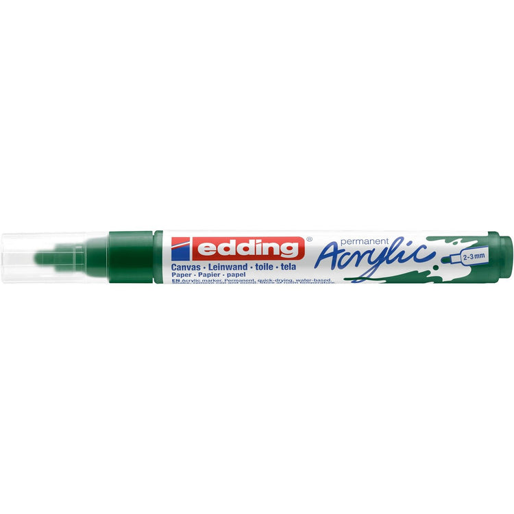 Edding 5000 • marqueur acrylique vert mousse moyen