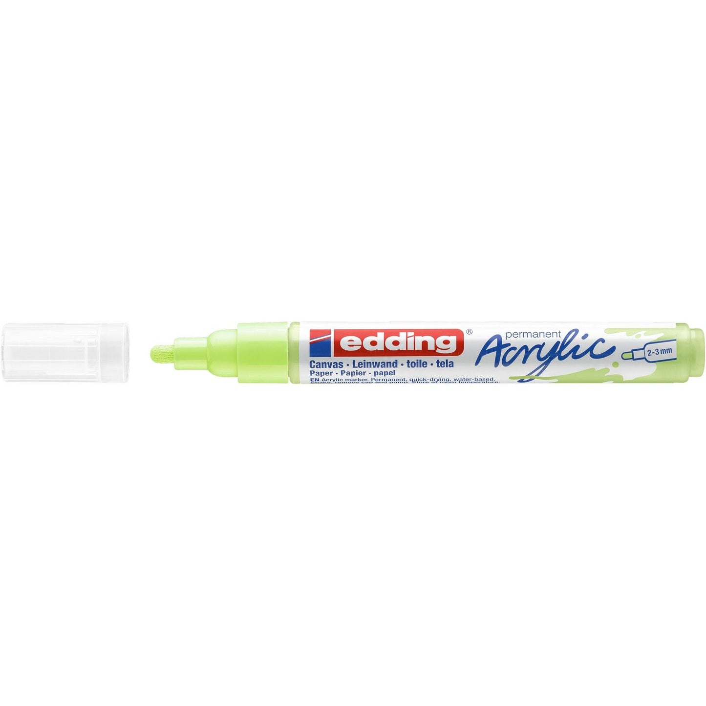 Edding 5000 • marqueur acrylique moyen vert pastel
