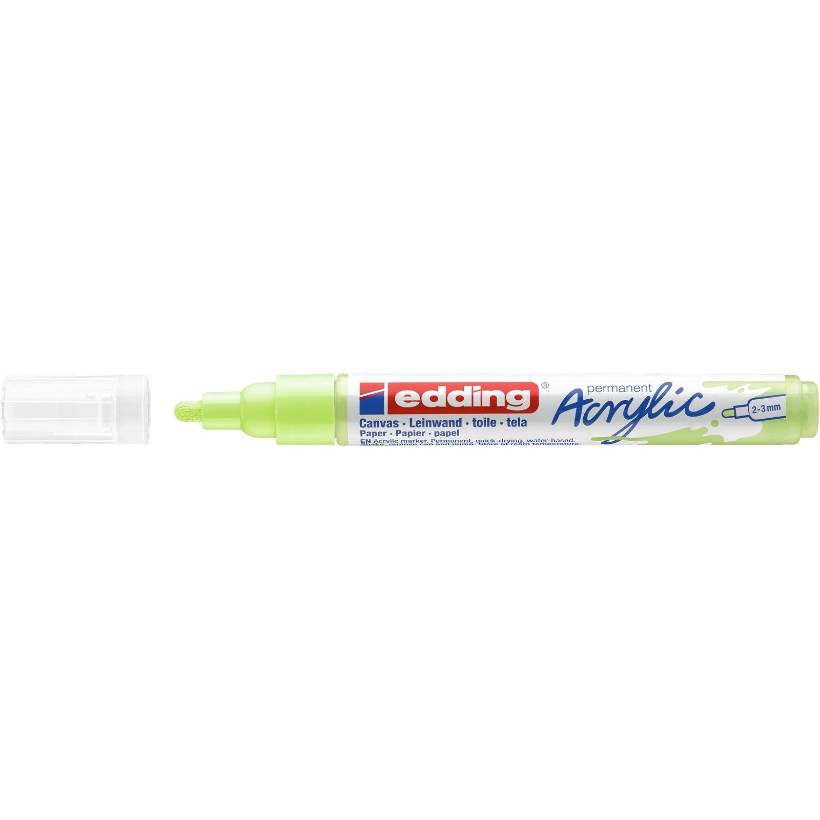 Edding 5000 • marqueur acrylique moyen vert pastel