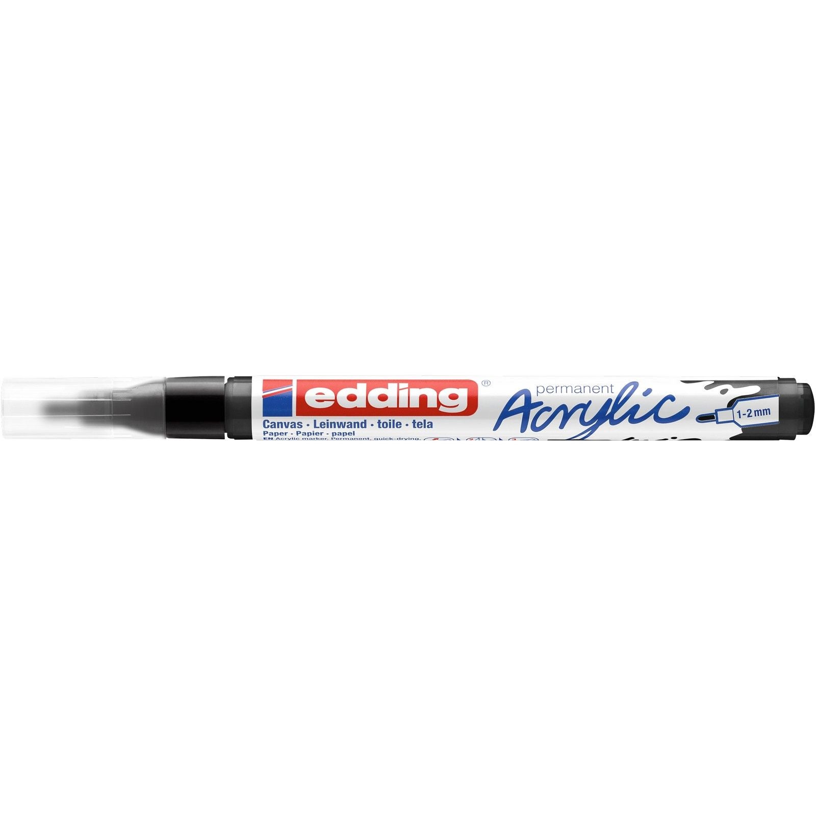 Edding 5000 • marqueur acrylique fin noir