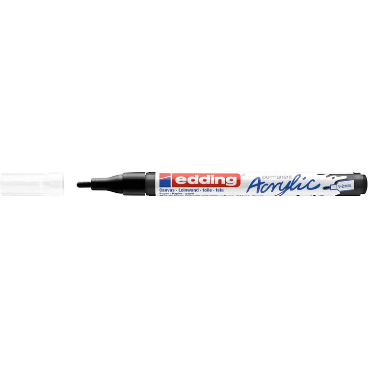 Edding 5000 • marqueur acrylique fin noir