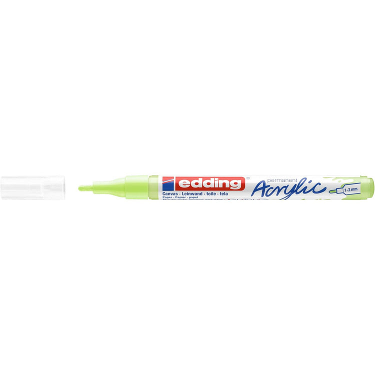 Edding 5000 • marqueur acrylique fin vert pastel