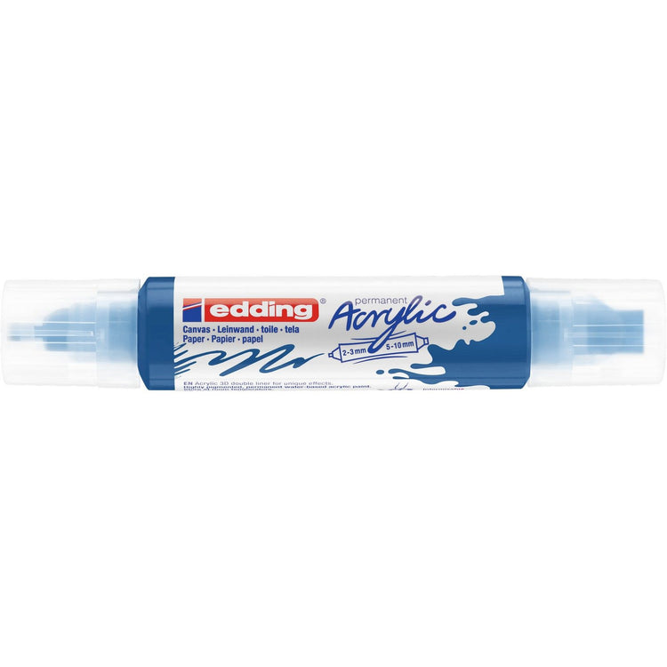 Edding 5000 • acrylique 3d doubleliner bleu gentiane