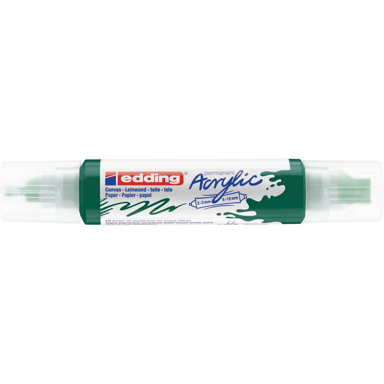 Edding 5000 • acrylique 3d doubleliner vert mousse