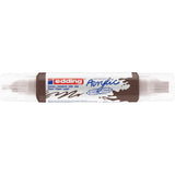 Edding 5000 • acrylique 3d doubleliner marron chocolat - afbeelding 1
