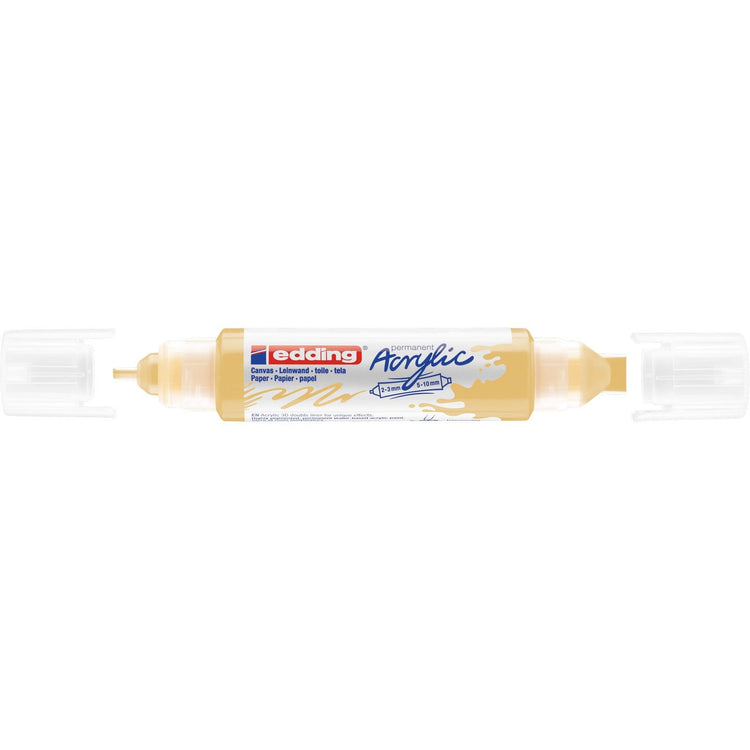 Edding 5000 • acrylique 3D double-liner pastel jaune