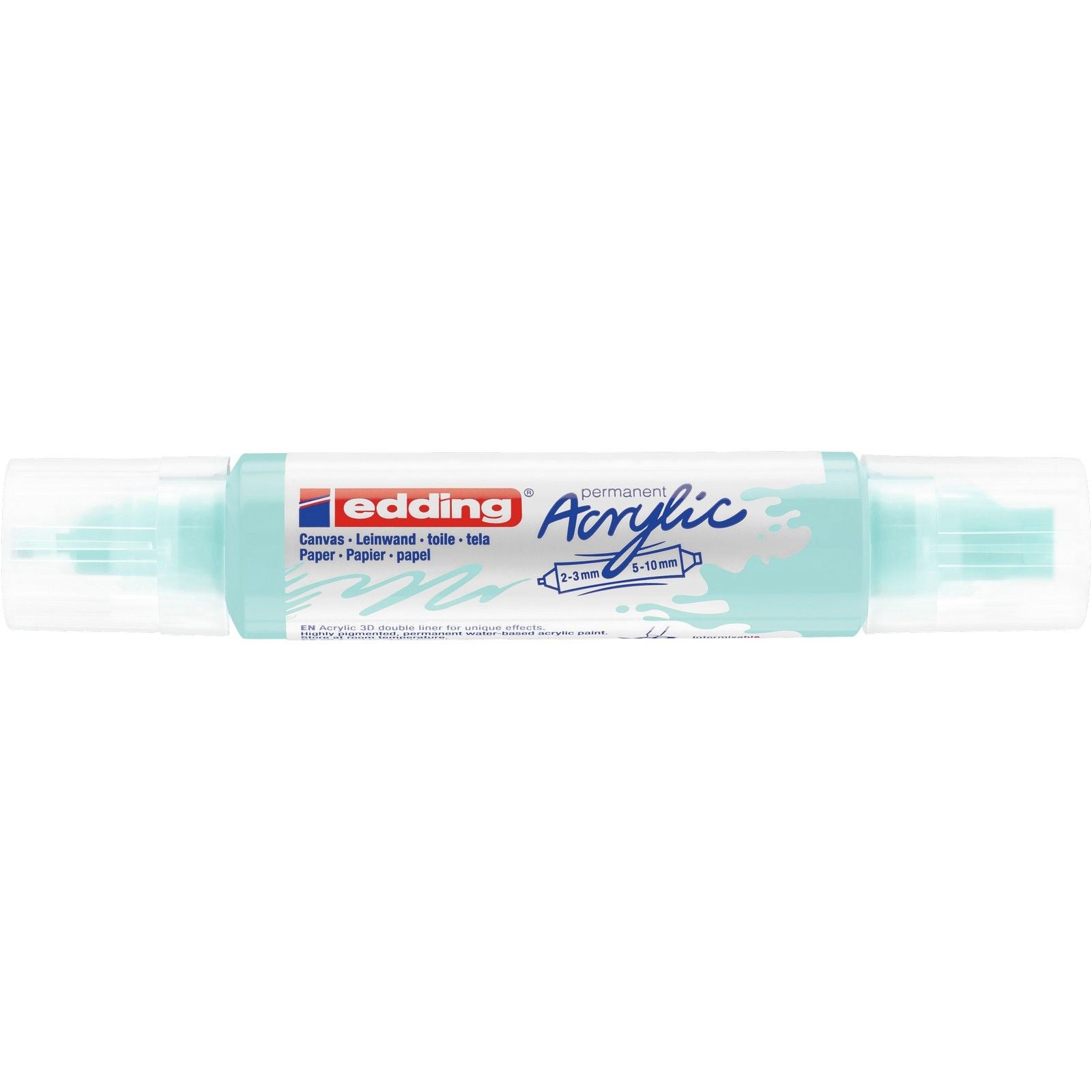 Edding 5000 • acrylique 3d doubleliner bleu pastel
