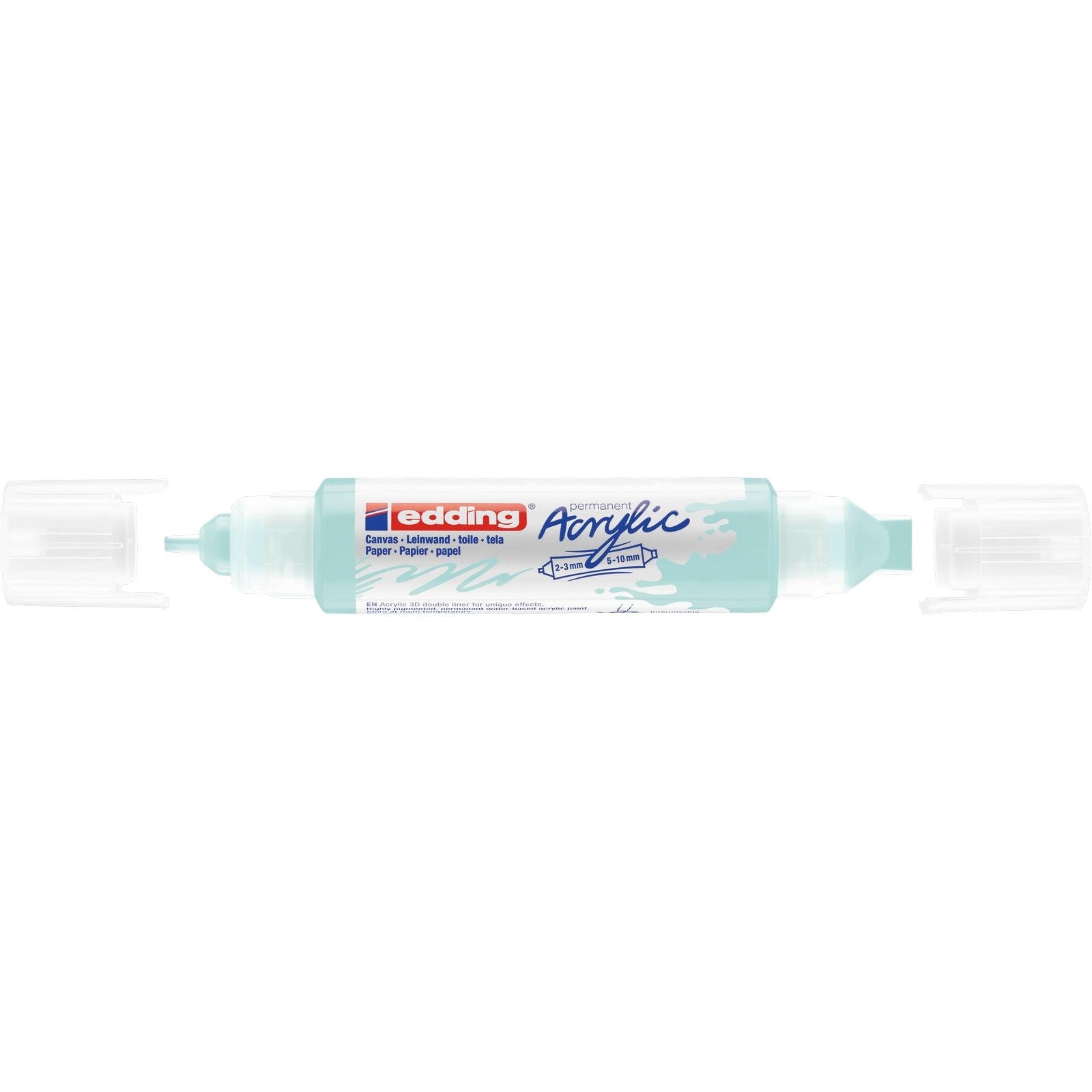 Edding 5000 • acrylique 3d doubleliner bleu pastel
