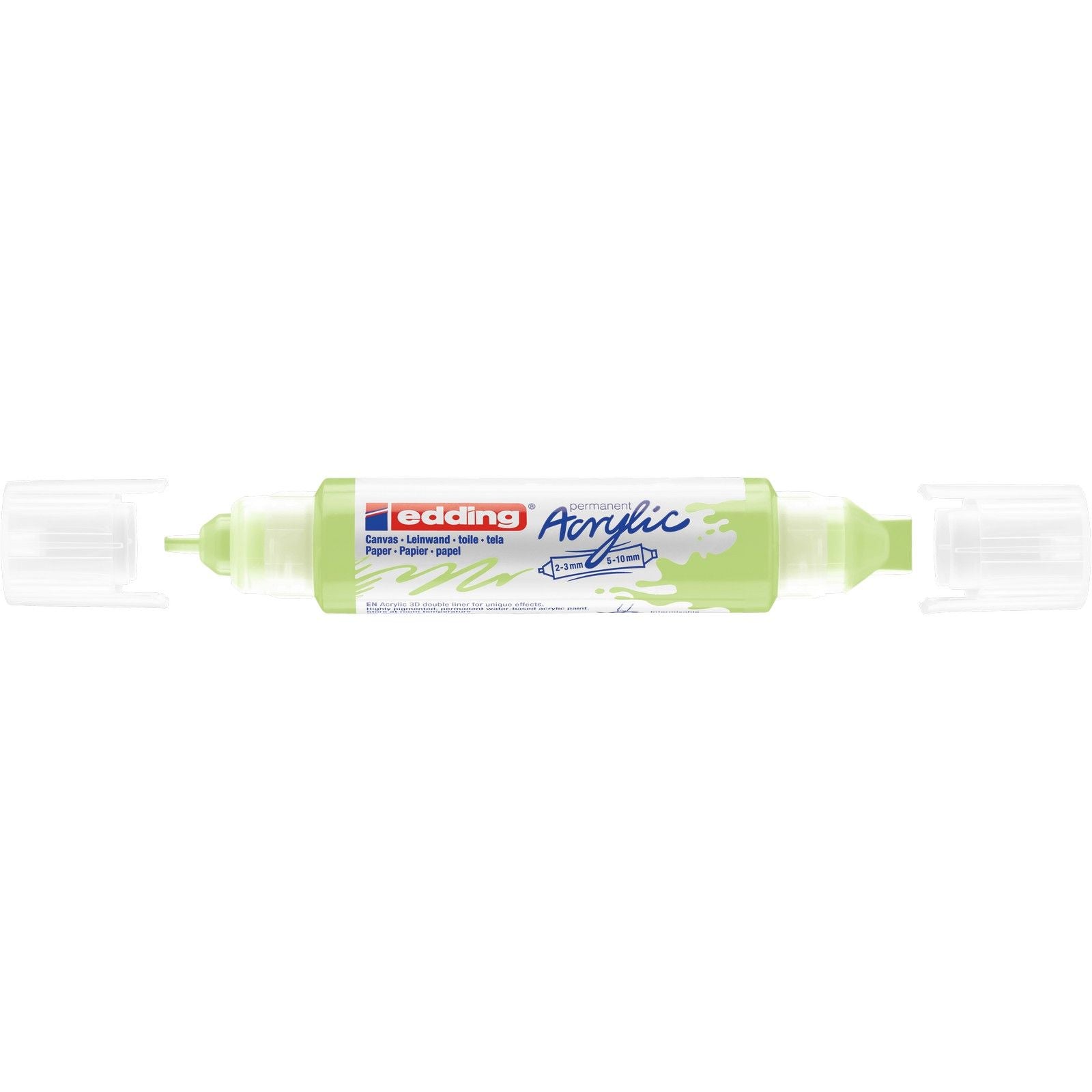 Edding 5000 • acrylique 3D double-liner vert pastel