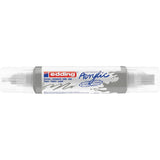 Edding 5000 • acrylique 3d doubleliner argent - afbeelding 1